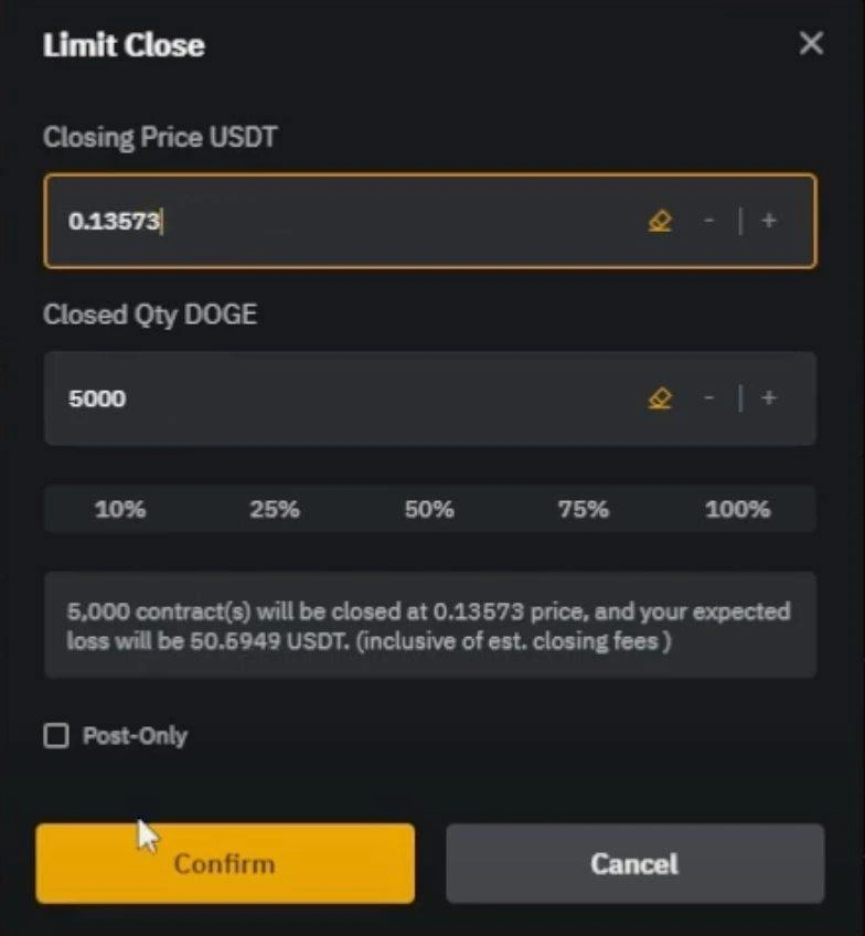How to properly exit the deal Spot + Futures