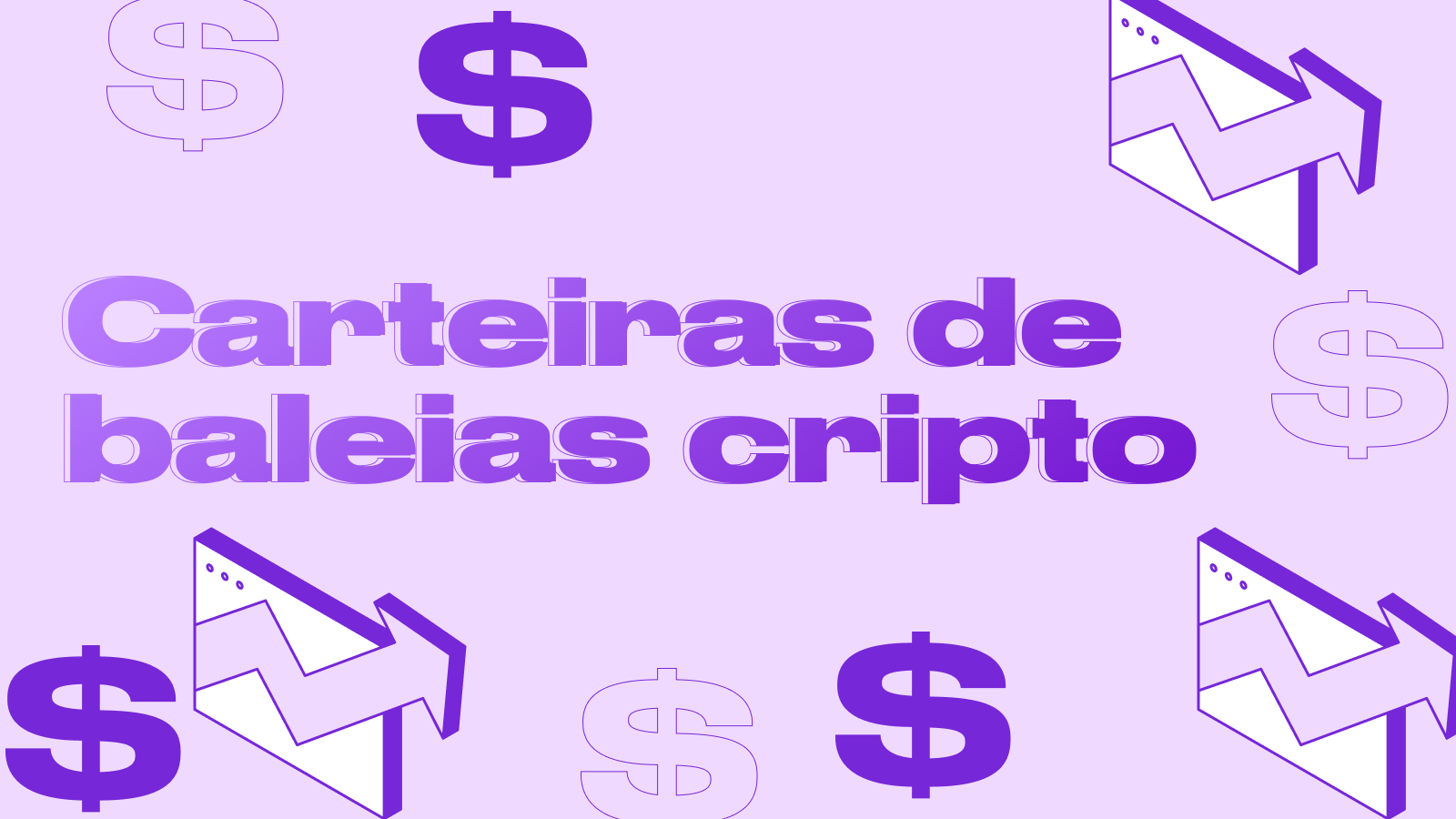 Carteiras de baleias cripto: onde estão guardados os milhões?