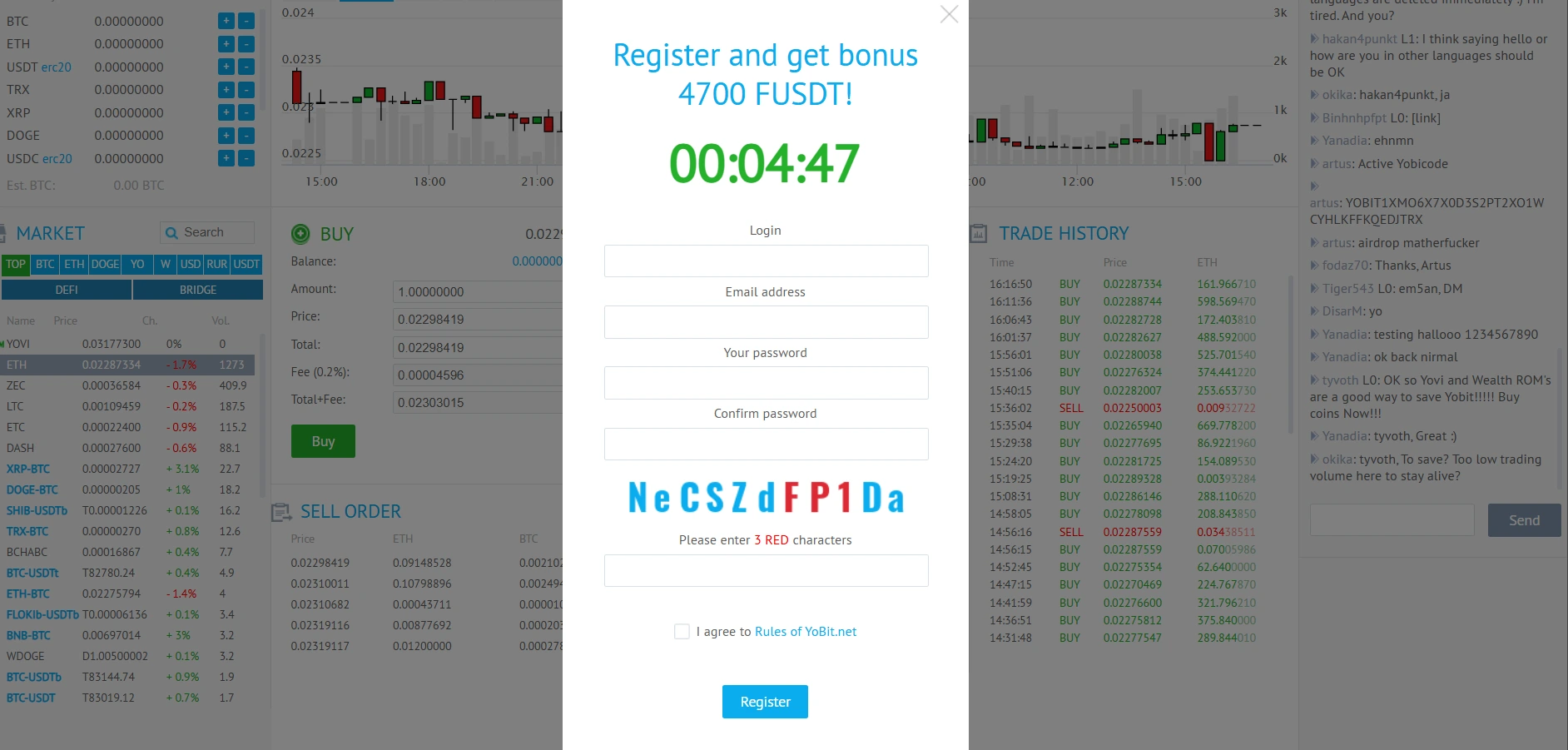 Exchange de Criptomoedas YoBit: Login no Site Oficial e Avaliação da Plataforma