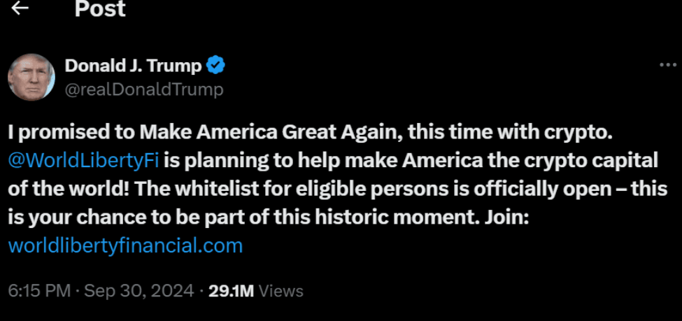 O que Donald Trump está comprando?