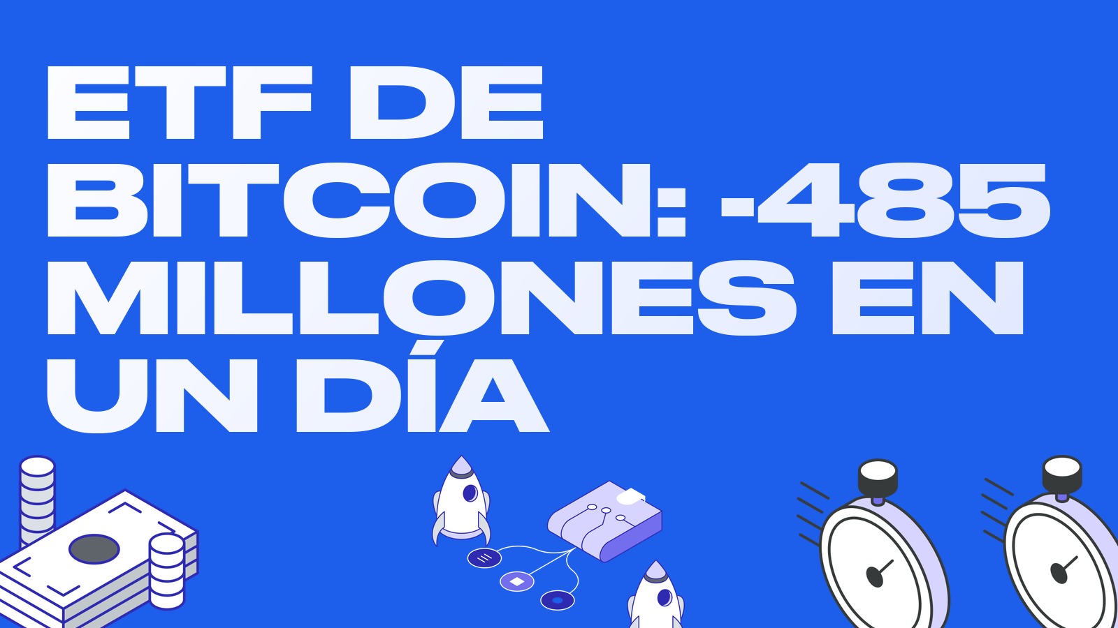 Los ETF de bitcoin perdieron 485 millones en un día: la mayor salida desde junio y lo que significa para el basis