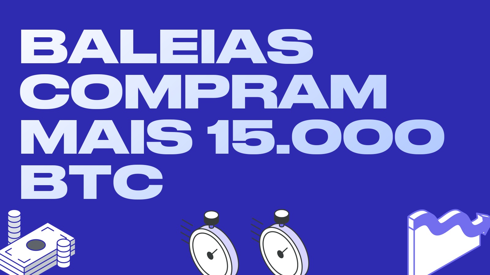 Baleias compram mais 15 mil BTC na correção, e os comprados perdem um bilhão: quem vendeu para quem