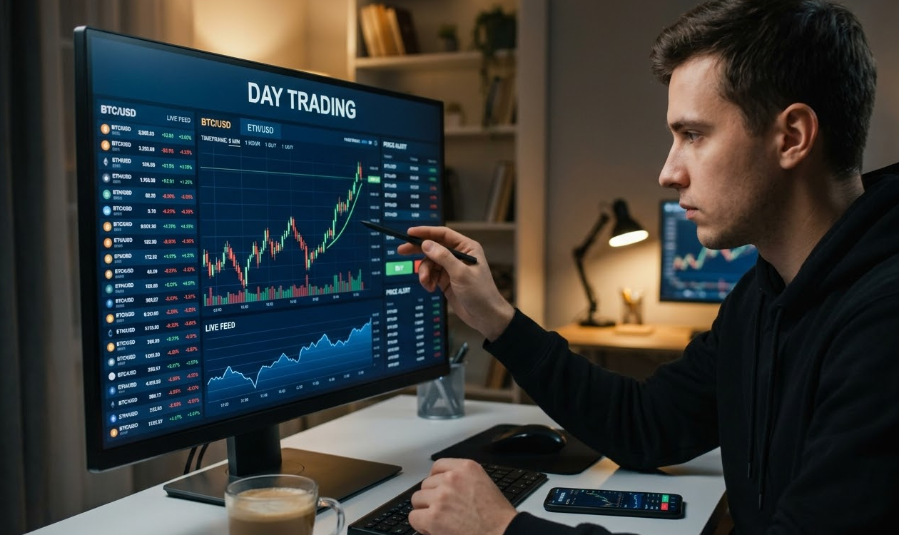 Cryptocurrency Day Trading