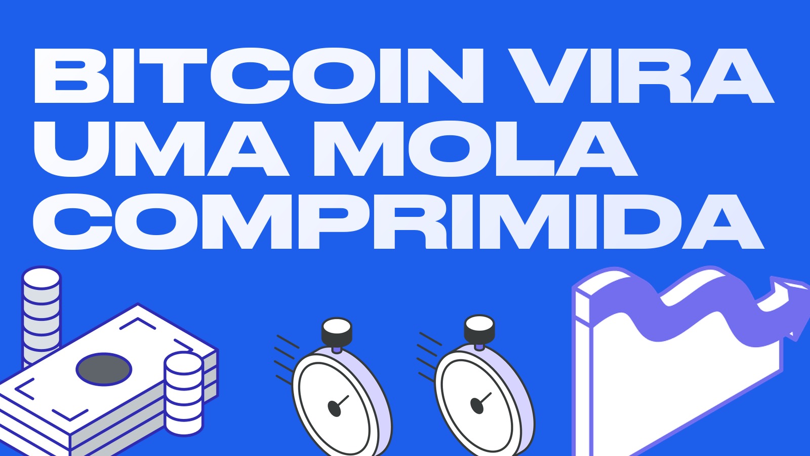 Bitcoin vira uma mola comprimida: Bandas de Bollinger ficam as mais estreitas em vários anos