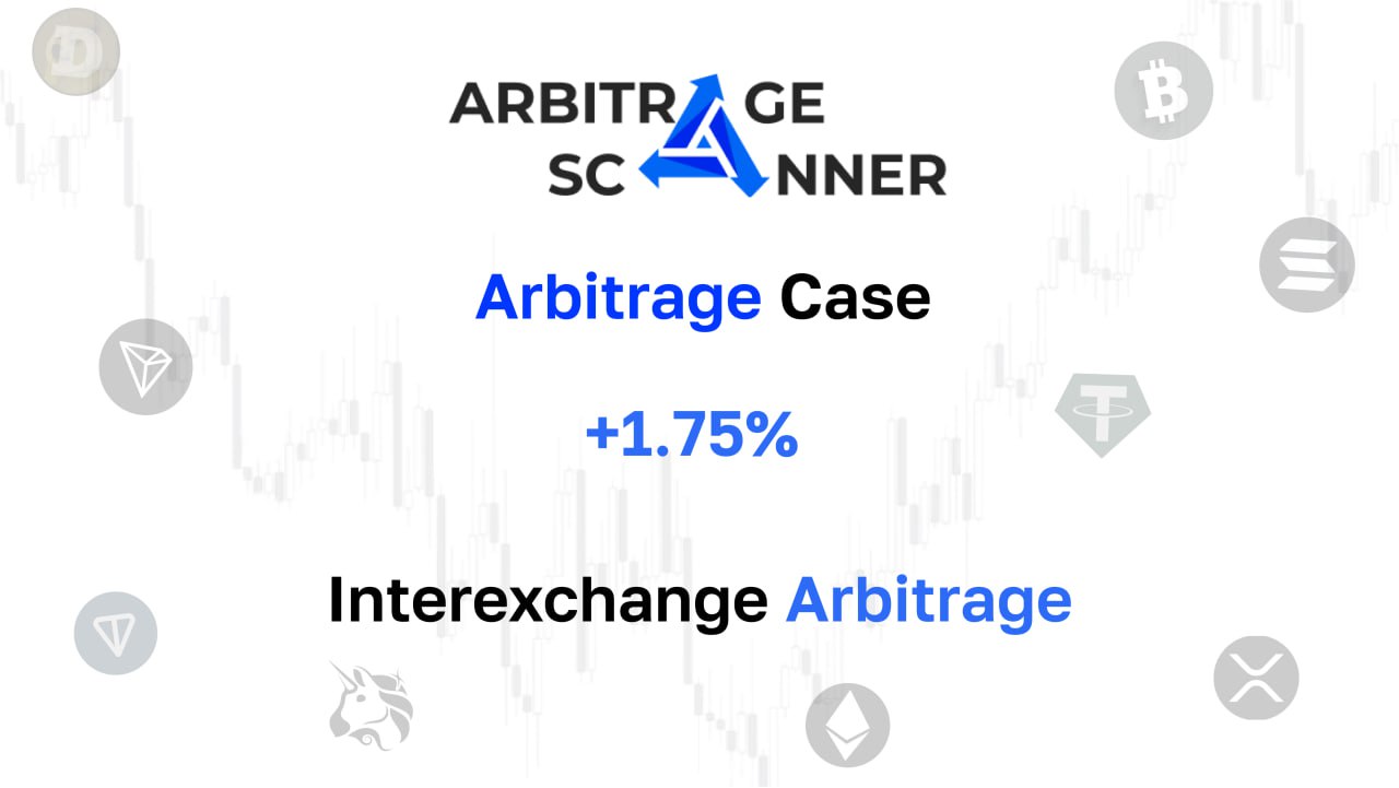 Inter-exchange crypto arbitrage on Gate and Mexc exchanges