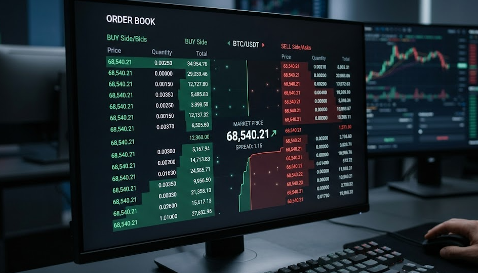 Cryptocurrency Order Books
