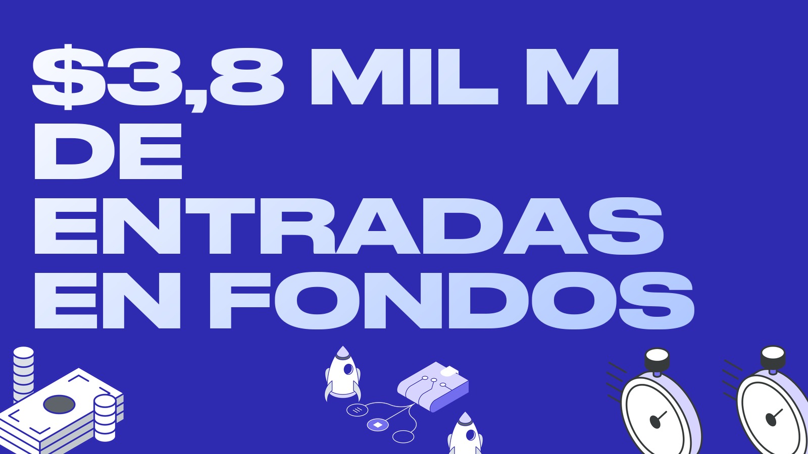 3,8 mil millones de entradas y giros bruscos: qué dicen los flujos de los fondos de bitcóin a un arbitrajista