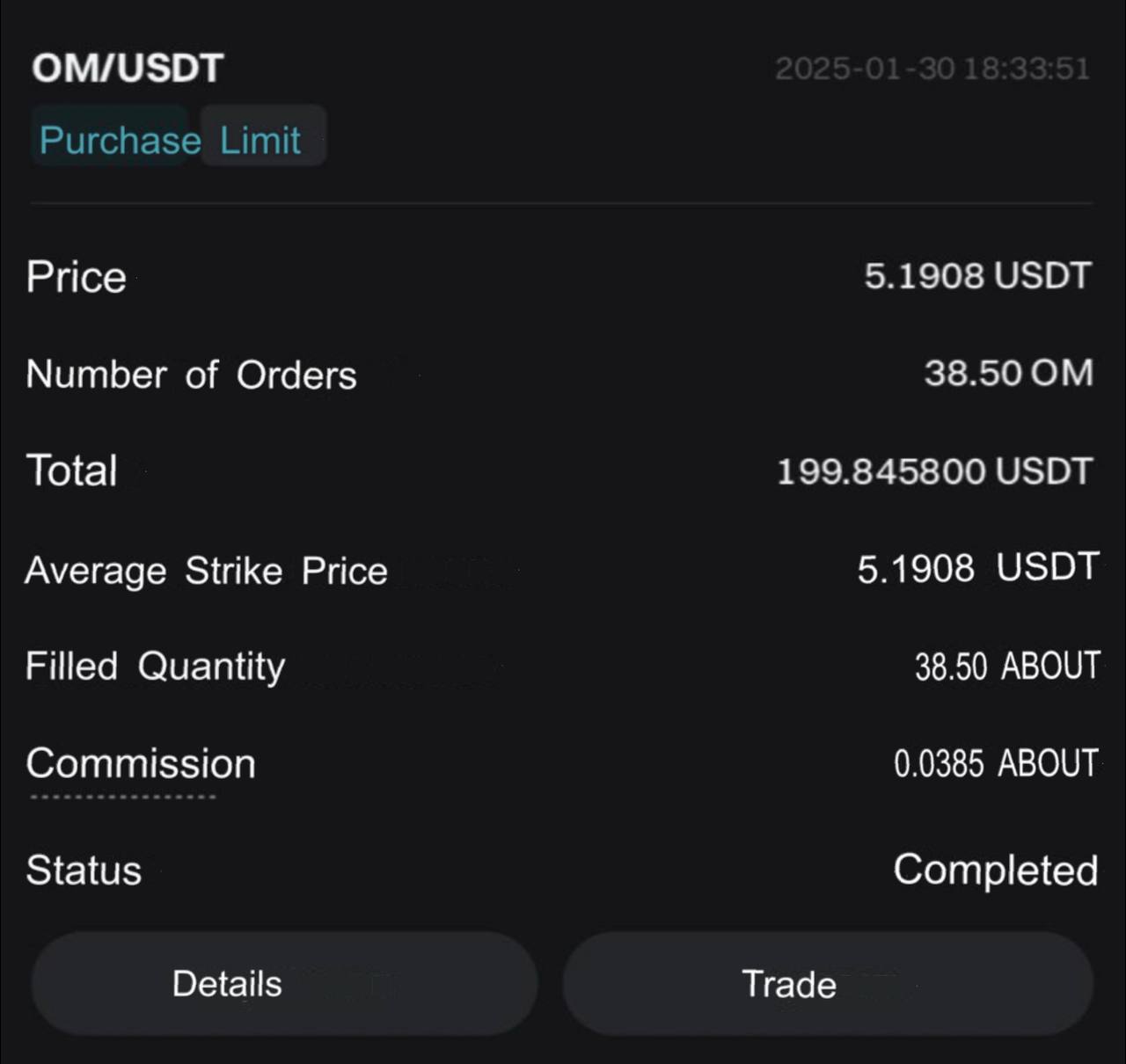 Case study on the spot + futures strategy on the OM token.