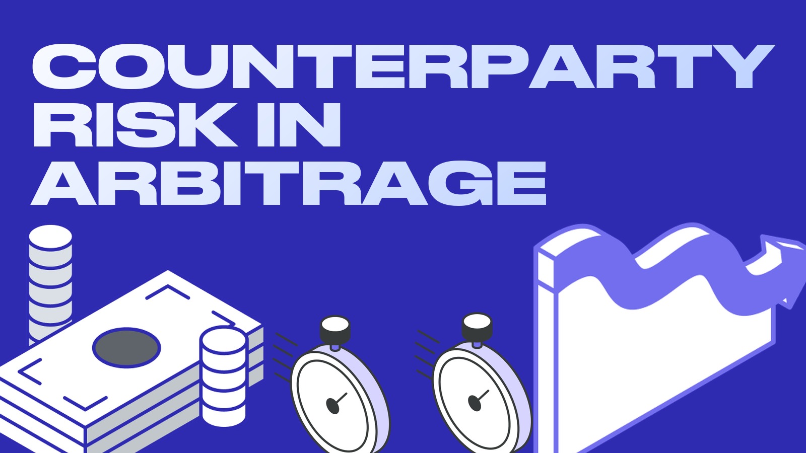 Counterparty risk in arbitrage: how to spread money between exchanges