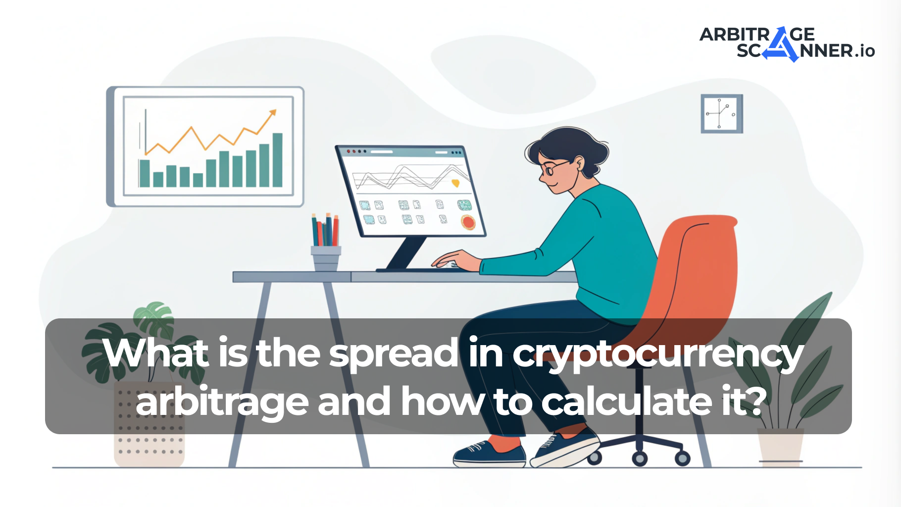 What is the Spread in cryptocurrency arbitrage and how to calculate it?