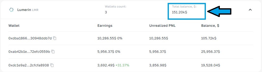 How you can apply mass wallet analysis by ArbitrageScanner