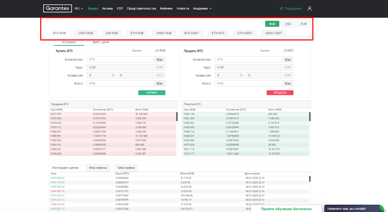 Garantex (Гарантекс): Полный обзор криптовалютной биржи