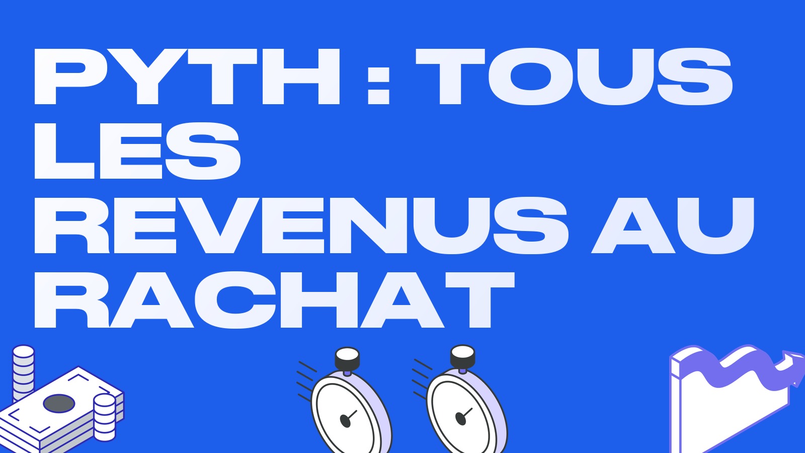 Pyth DAO veut consacrer tous ses revenus au rachat du jeton : comment traiter les news de pump sur les altcoins