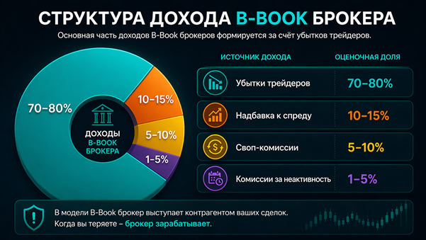 B-Book vs STP: как работает форекс-брокер и почему Bitget CFD — честная модель без конфликта интересов