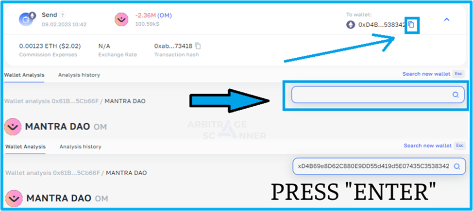 Growth of Mantra DAO token