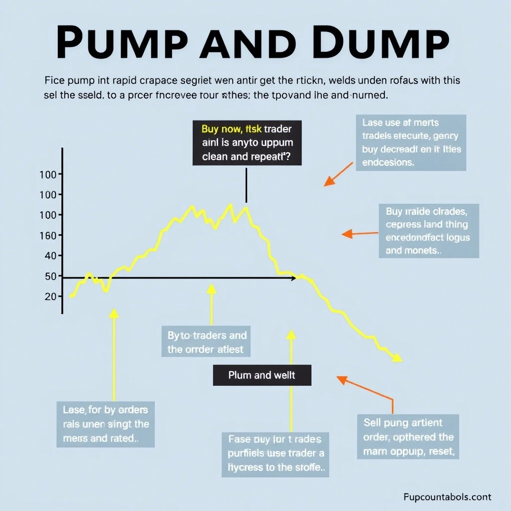 Esquemas Pump and Dump en Criptomonedas