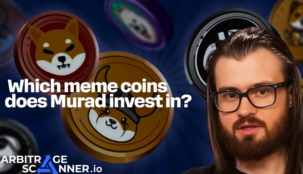  Which meme coins does Murad invest in?