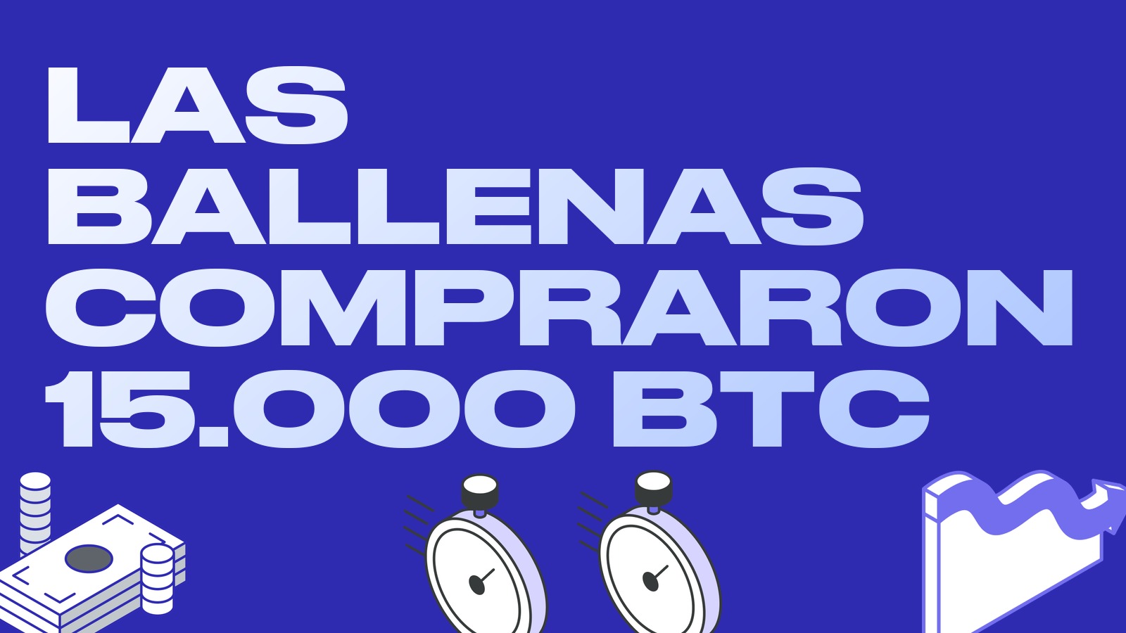 Las ballenas compraron 15 mil BTC en la corrección y los largos perdieron mil millones: quién le vendió a quién