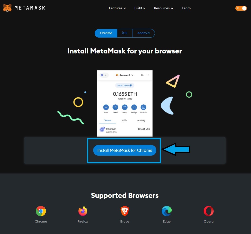 Guide to installing and configuring MetaMask