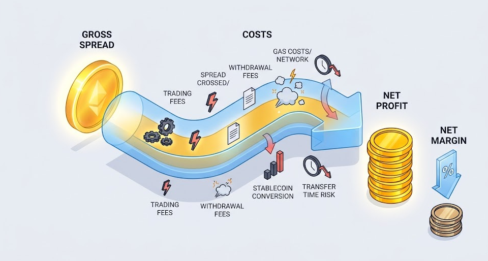 How to Calculate Your REAL Arbitrage Profit: A Full Cost Breakdown