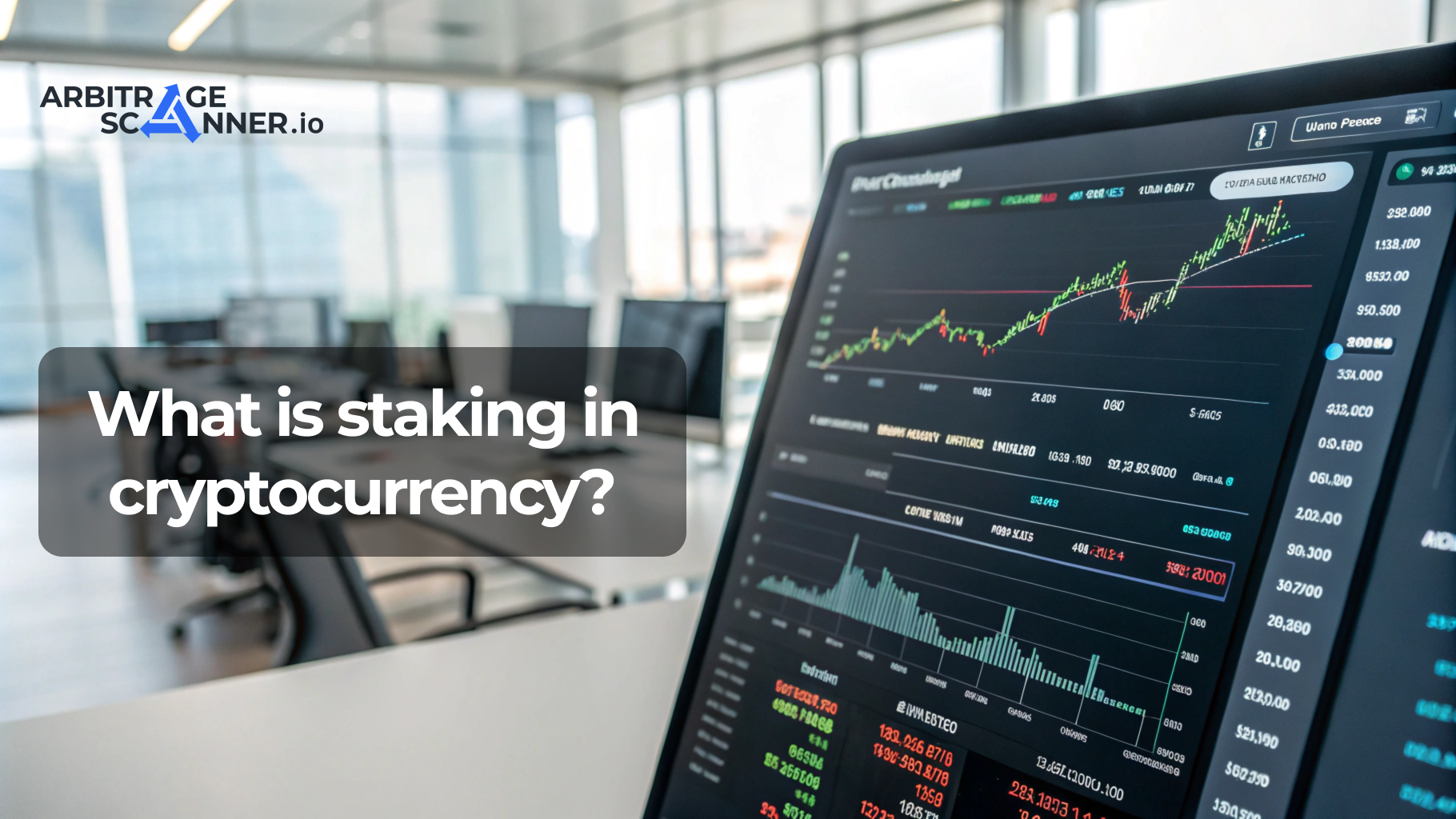 What is staking in cryptocurrency?