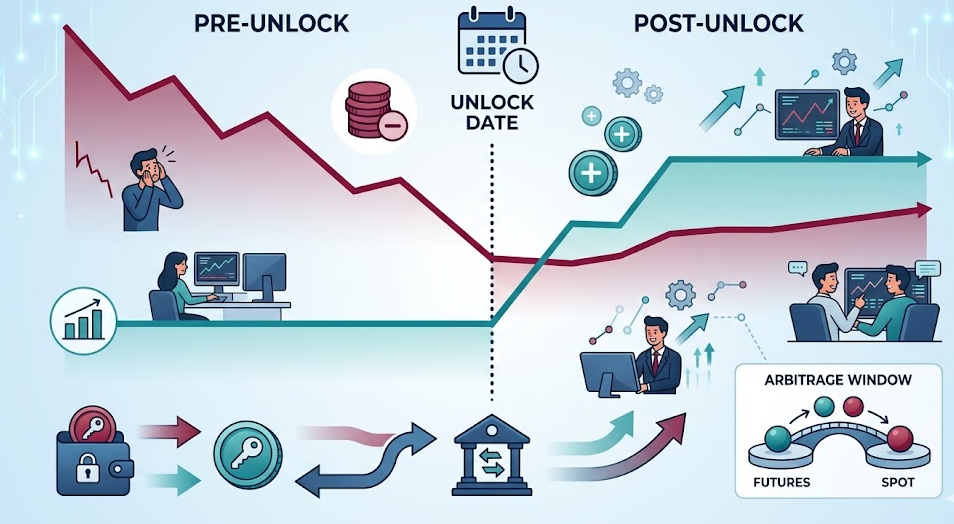 Token Unlock Arbitrage: Trading HYPE, ZRO & WET Cliff Windows