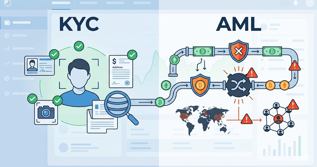 AML и KYC на крипто-биржах в РФ-2026: где открывать счёт арбитражнику