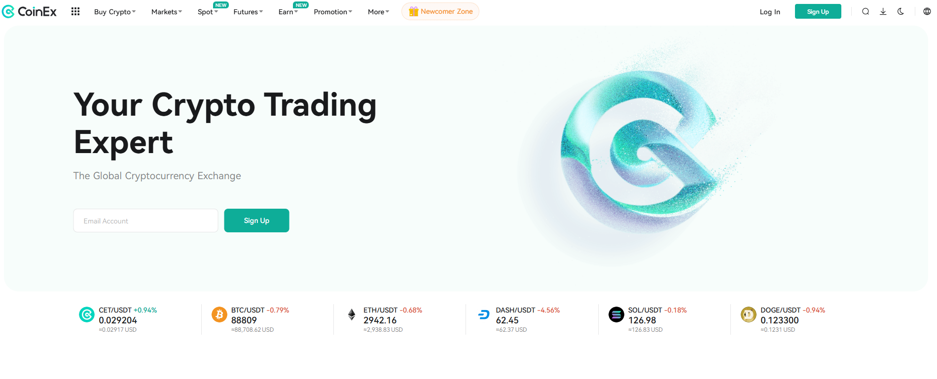 Exchange de criptomoedas CoinEx: como usar e sacar fundos
